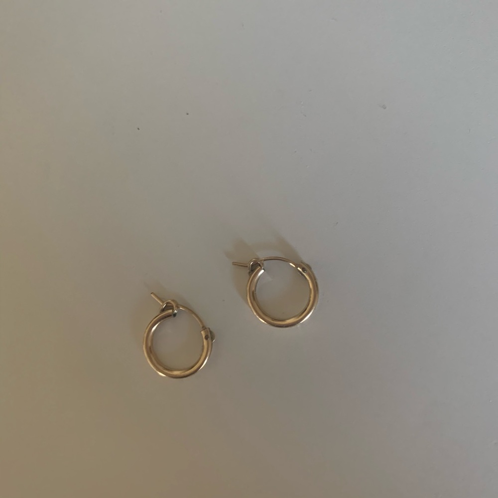 Starfish project Gold hoops